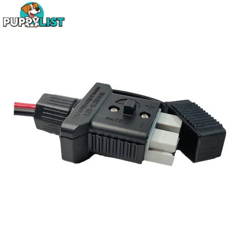 Trailer Vision 50 amp Anderson Plug Cover Assembly with Screw Contact Plug SKU - TVN416375-50SC