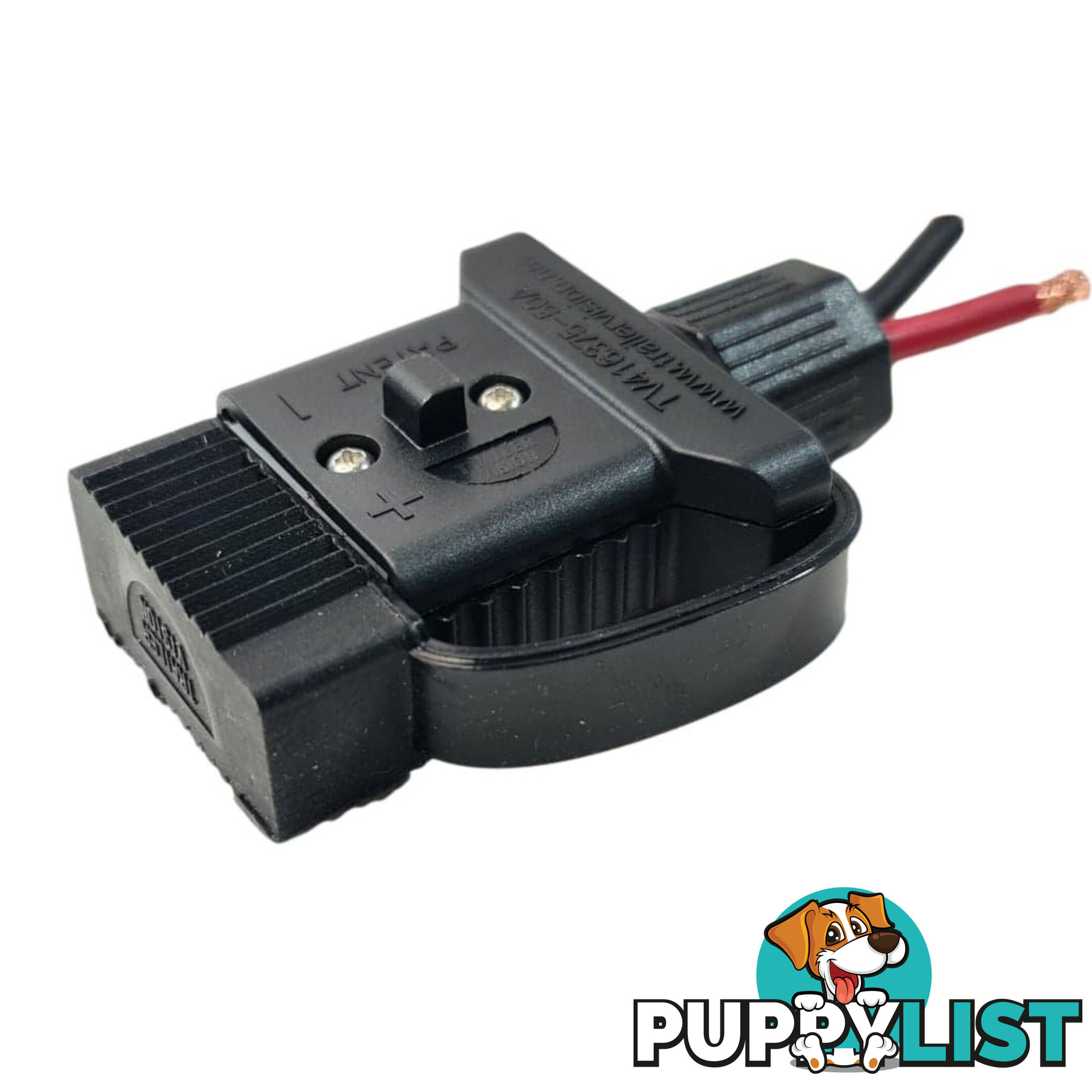 Trailer Vision 50 amp Anderson Plug Cover Assembly with Screw Contact Plug SKU - TVN416375-50SC