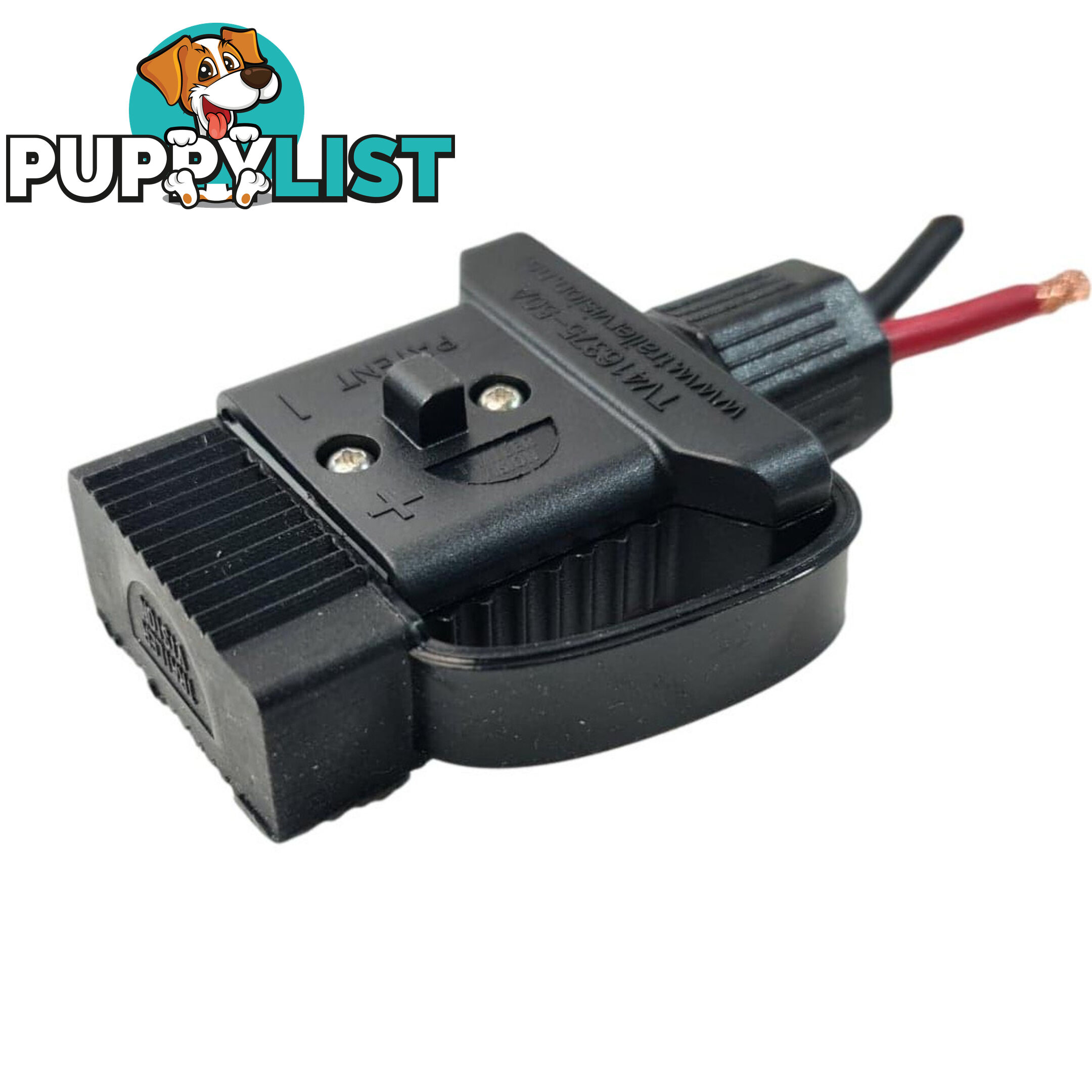 Trailer Vision 50 amp Anderson Plug Cover Assembly with Screw Contact Plug SKU - TVN416375-50SC