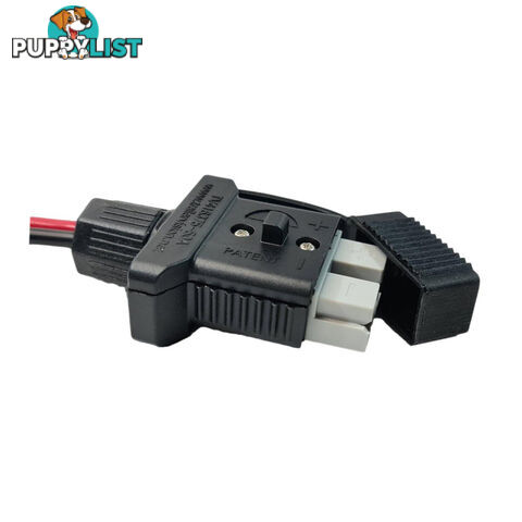 Trailer Vision 50 amp Anderson Plug Cover Assembly with Screw Contact Plug SKU - TVN416375-50SC