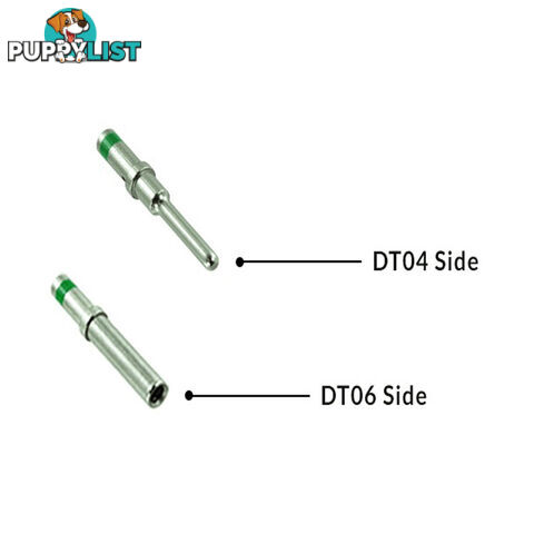 Deutsch DT 2-Way 2 Pin Electrical Connector Waterproof Plug Kit SKU - BB-Deutsch2Pin