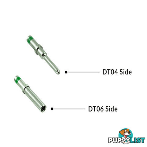 Deutsch DT 2-Way 2 Pin Electrical Connector Waterproof Plug Kit SKU - BB-Deutsch2Pin