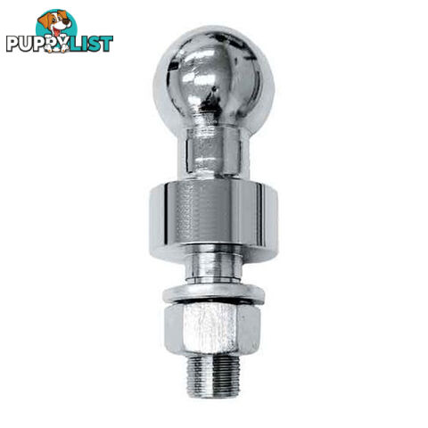 PK Tools Tow Ball 50mm Chrome 25mm Rise 51mm Thread SKU - VM2608