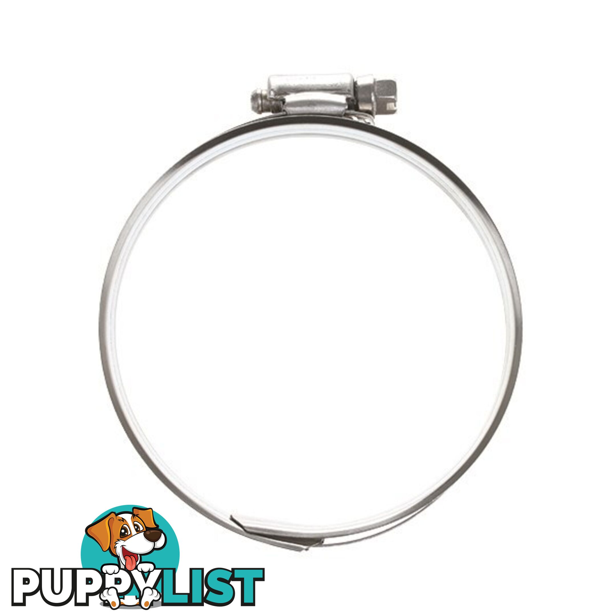 Tridon Lay Flat Hose Clamp 3? Perforated Band Full SS with Sleeve 10pk SKU - LF030P