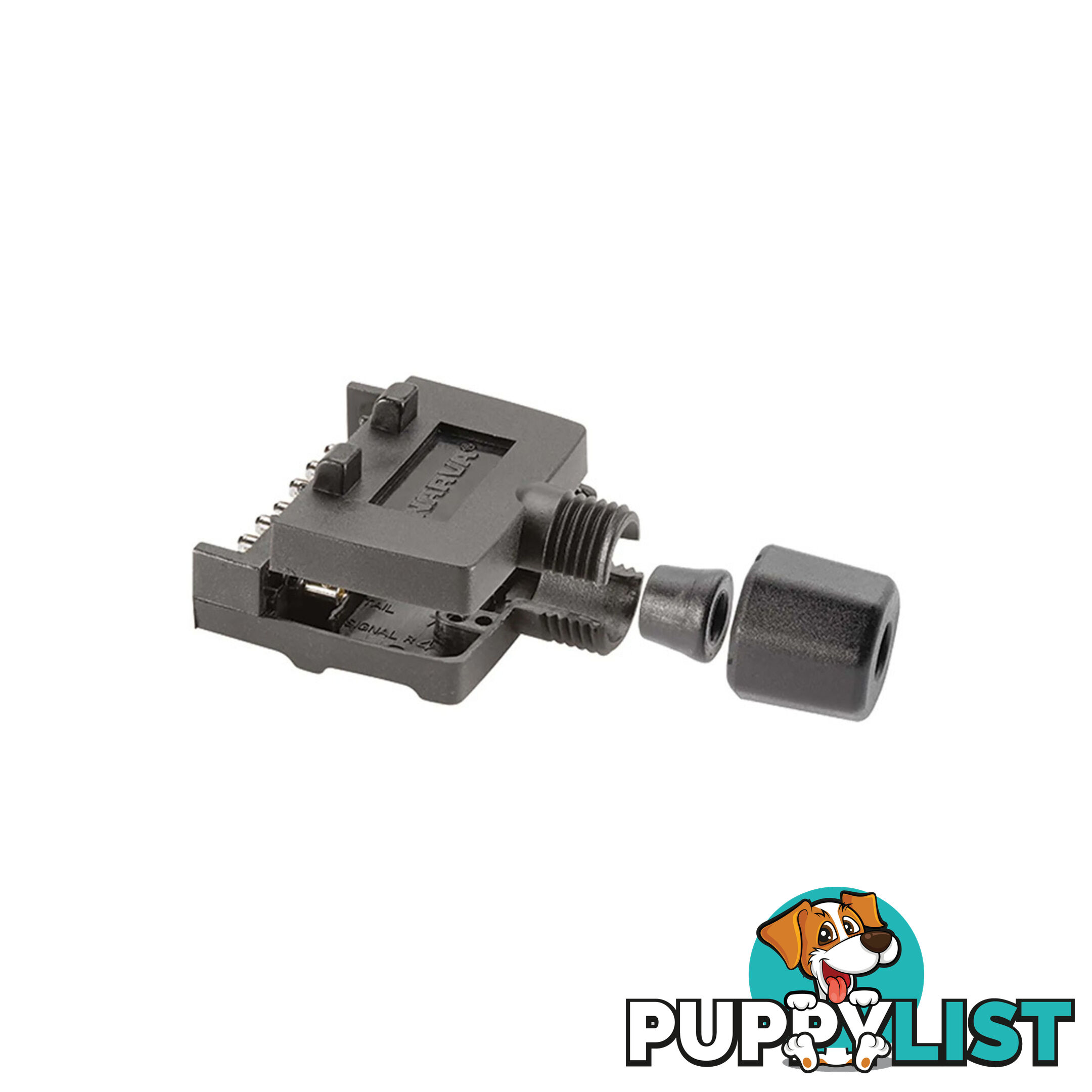 Narva 7 Pin Flat Trailer Plug  'Quickfit ' Amp Rating/pole 15A @12V SKU - 82141BL, 82141/20