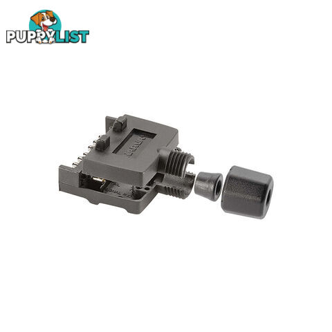 Narva 7 Pin Flat Trailer Plug  'Quickfit ' Amp Rating/pole 15A @12V SKU - 82141BL, 82141/20