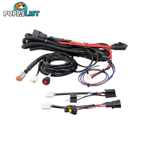 WhiteVision LED Light Bar Plug   Play Wiring Harness DT Conn SKU - LLBWK100