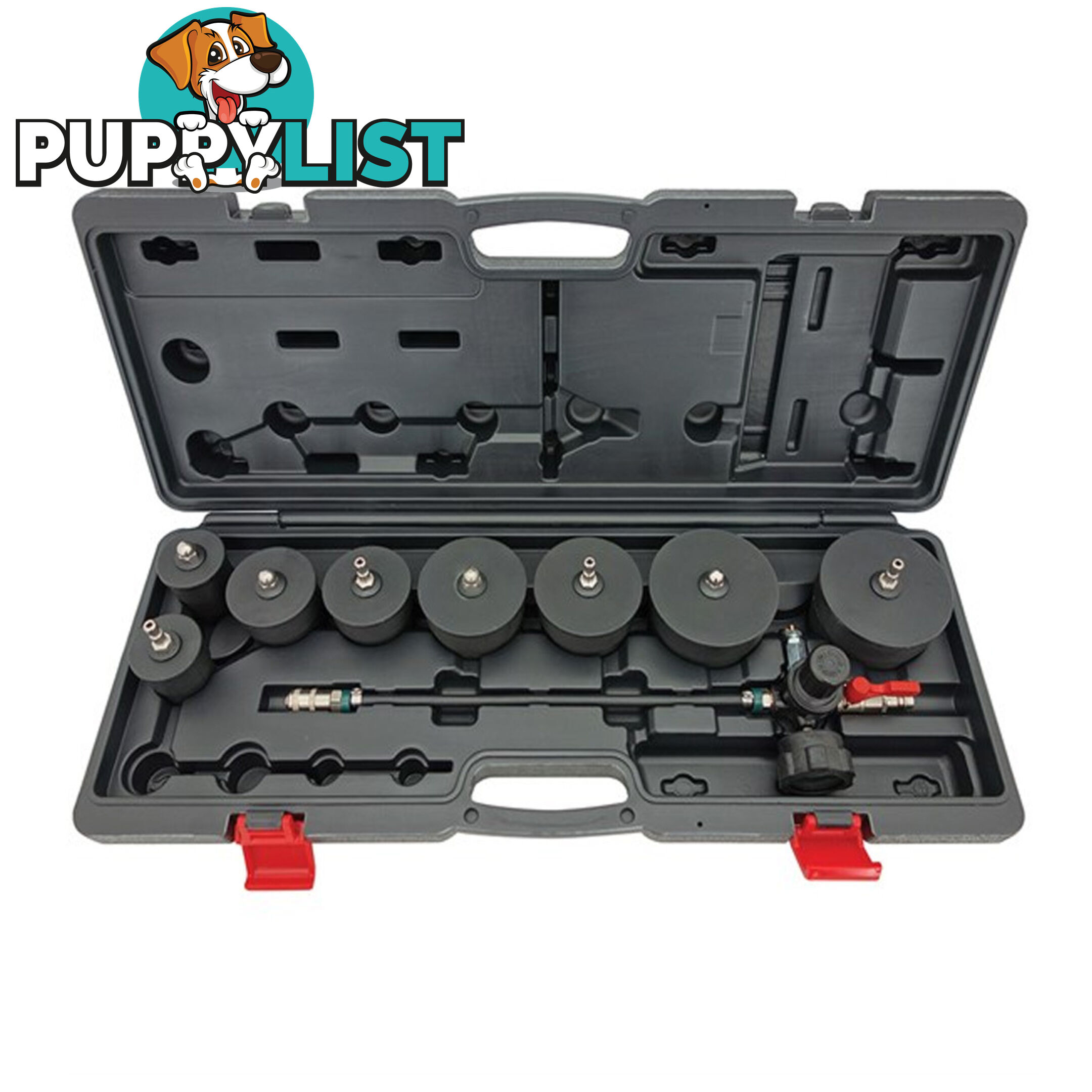 Toledo Turbo Boost Leak Pressure Tester 9pc Kit SKU - 304999