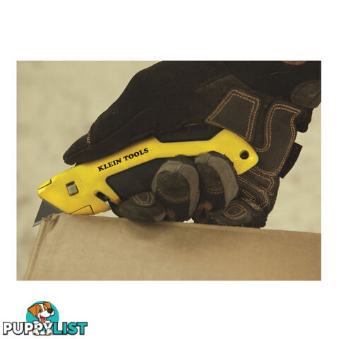 Klein Self-Retracting Utility Knife 14.6cm 187 gram Wire Stripping Notch SKU - 44136