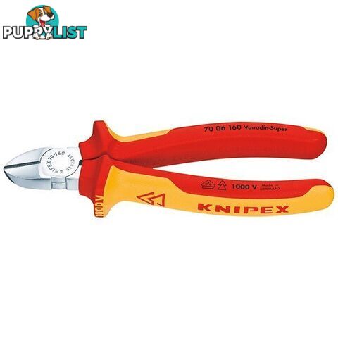 Knipex 140mm Diagonal Cutter  - 1000V VDE SKU - 7006140