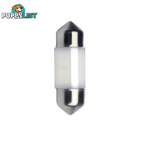 JW Speaker LED Festoon Bulb 31 x 10.5mm White 6000k 68lm 12v Single SKU - 990100