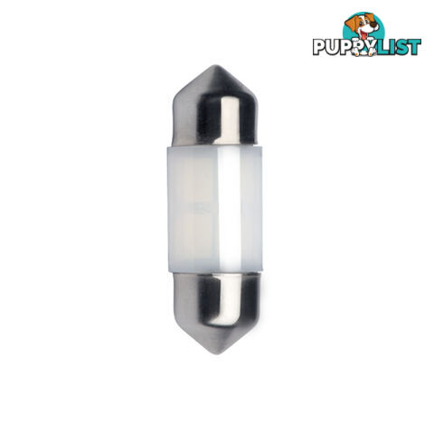 JW Speaker LED Festoon Bulb 31 x 10.5mm White 6000k 68lm 12v Single SKU - 990100