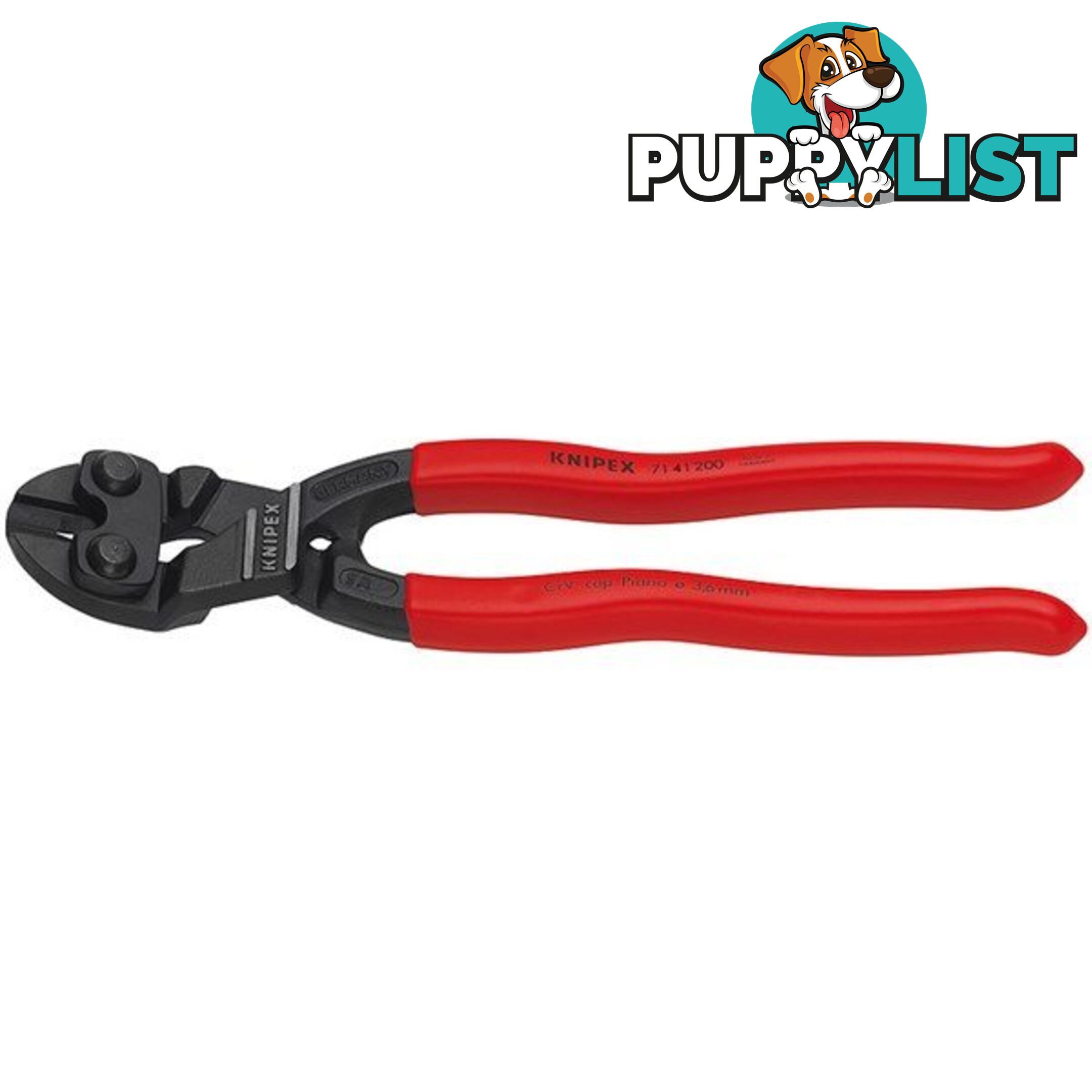 Knipex 200mm CoBoltÂ®  - Recess in Blade SKU - 7141200