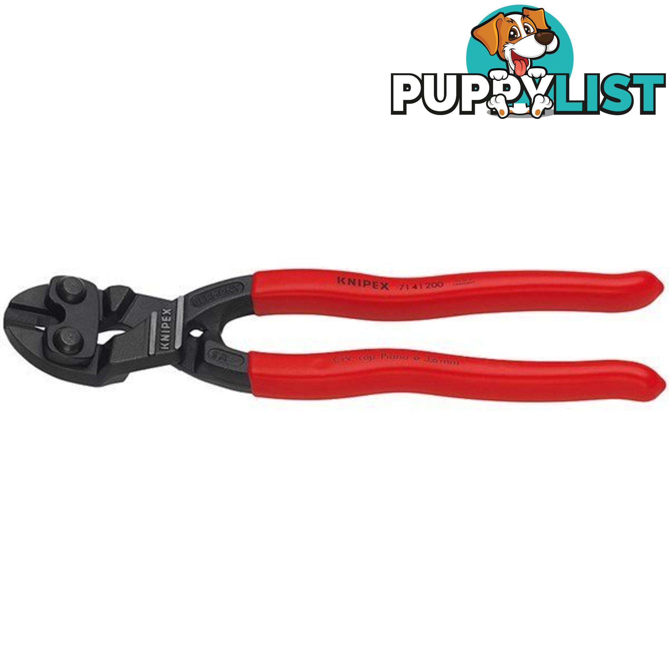 Knipex 200mm CoBoltÂ®  - Recess in Blade SKU - 7141200