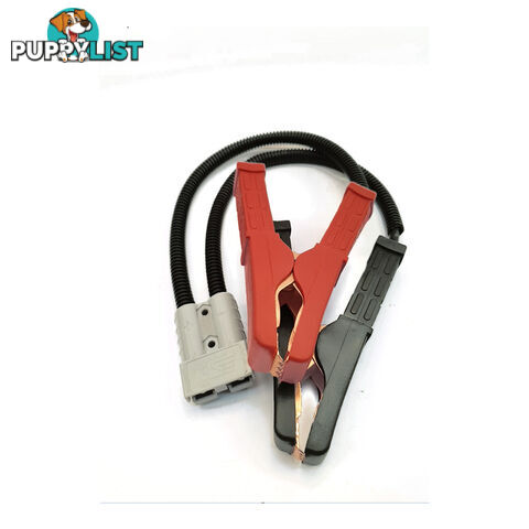 12 / 24 volt Heavy Duty Battery Clamps to 50 amp Anderson Plug Adaptor SKU - 50ampAndoHDBattClamp