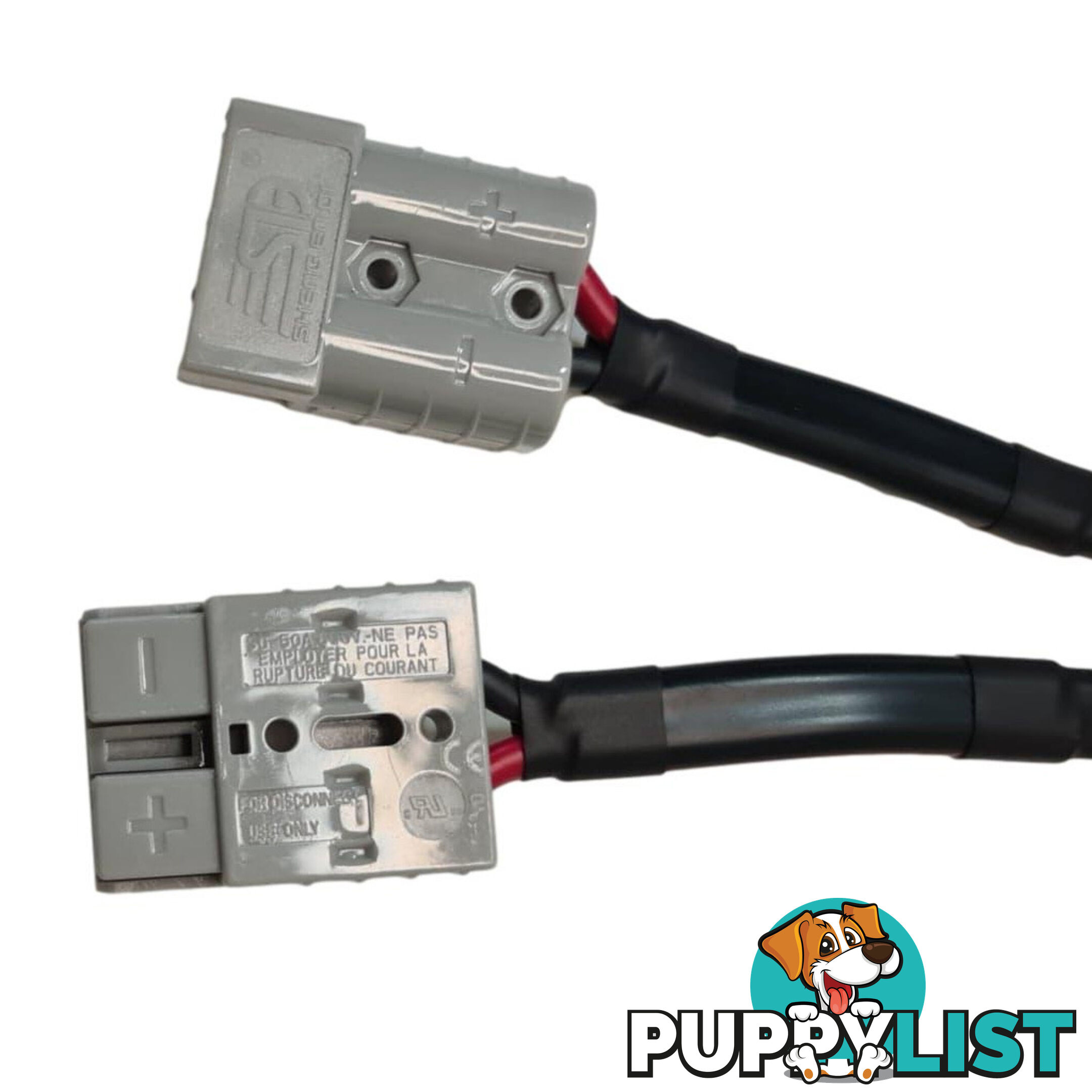 50 amp Anderson Plug to Twin 50 amp Anderson Plug Splitter SKU - BB10058