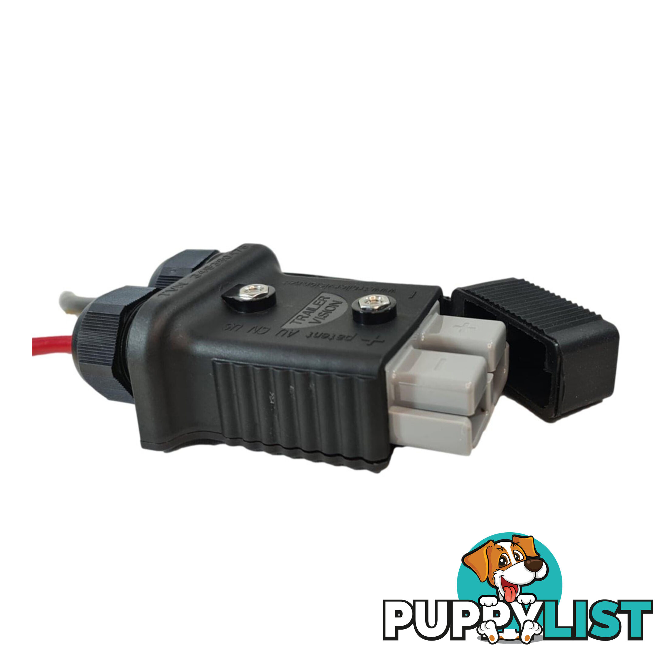 Trailer Vision 175 amp Anderson Plug Cover Assembly with LED Power Indicator SKU - TVN349380-175