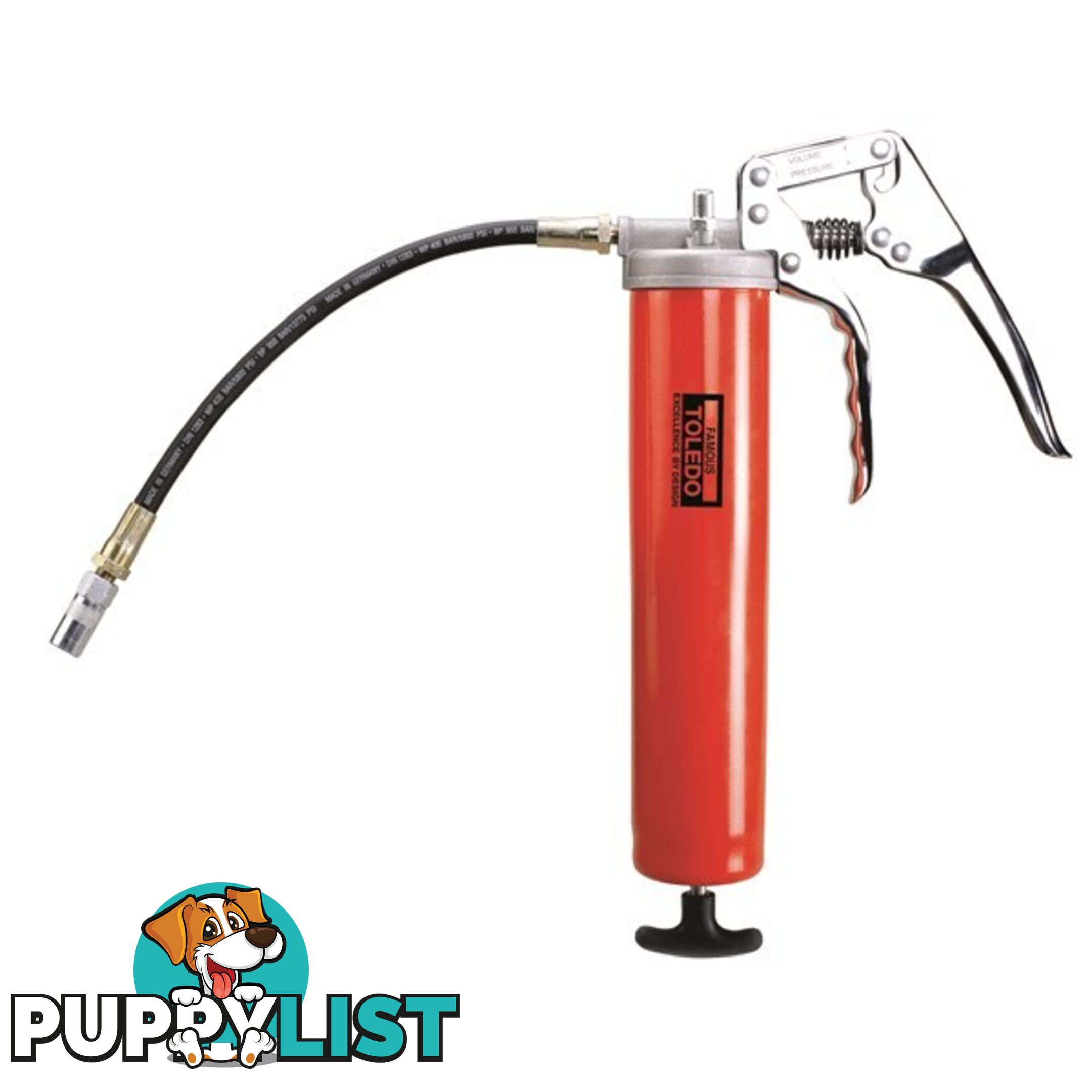 Toledo Pistol Grease Gun  - Professional 450g SKU - 305385