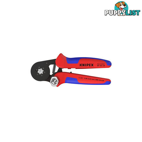 Knipex Self-Adjusting Crimping Pliers 180mm AWG 6 / 2 x 8 SKU - 975314