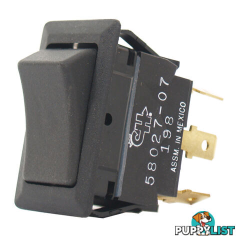 Coles Hersee Rocker Switch On/Off/On 12v 25a SKU - 58027-07BX