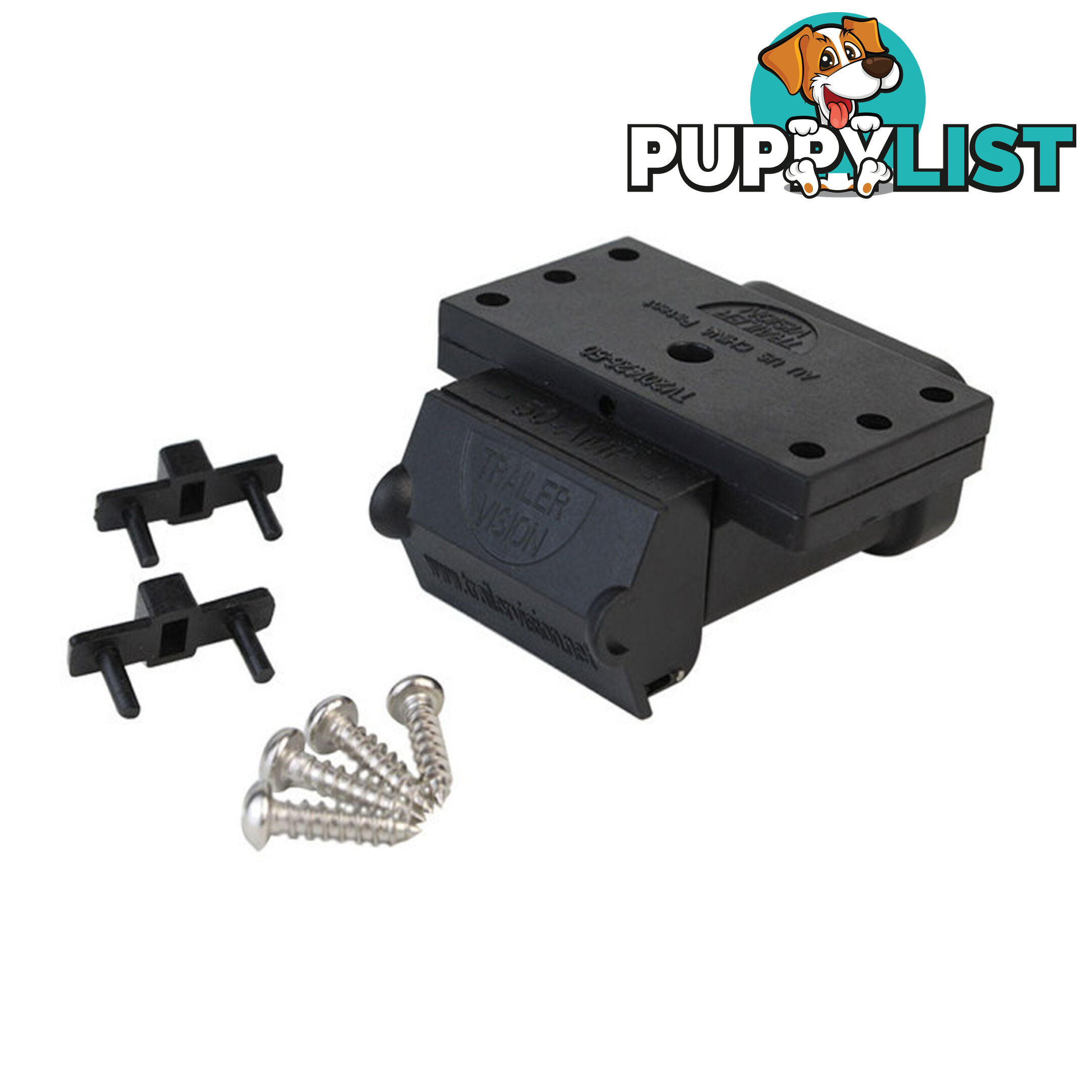 Trailer Vision 50 Amp Anderson Plug Top Mount External Connector Cover SKU - TV-A-201426-50