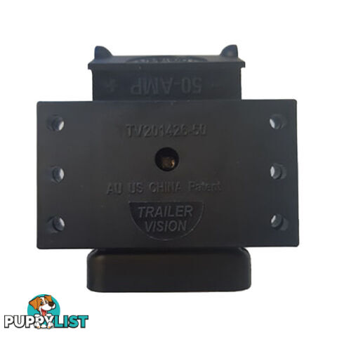 Trailer Vision 50 Amp Anderson Plug Top Mount External Connector Cover SKU - TV-A-201426-50