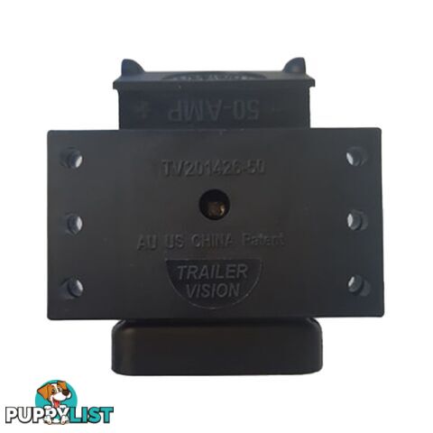 Trailer Vision 50 Amp Anderson Plug Top Mount External Connector Cover SKU - TV-A-201426-50