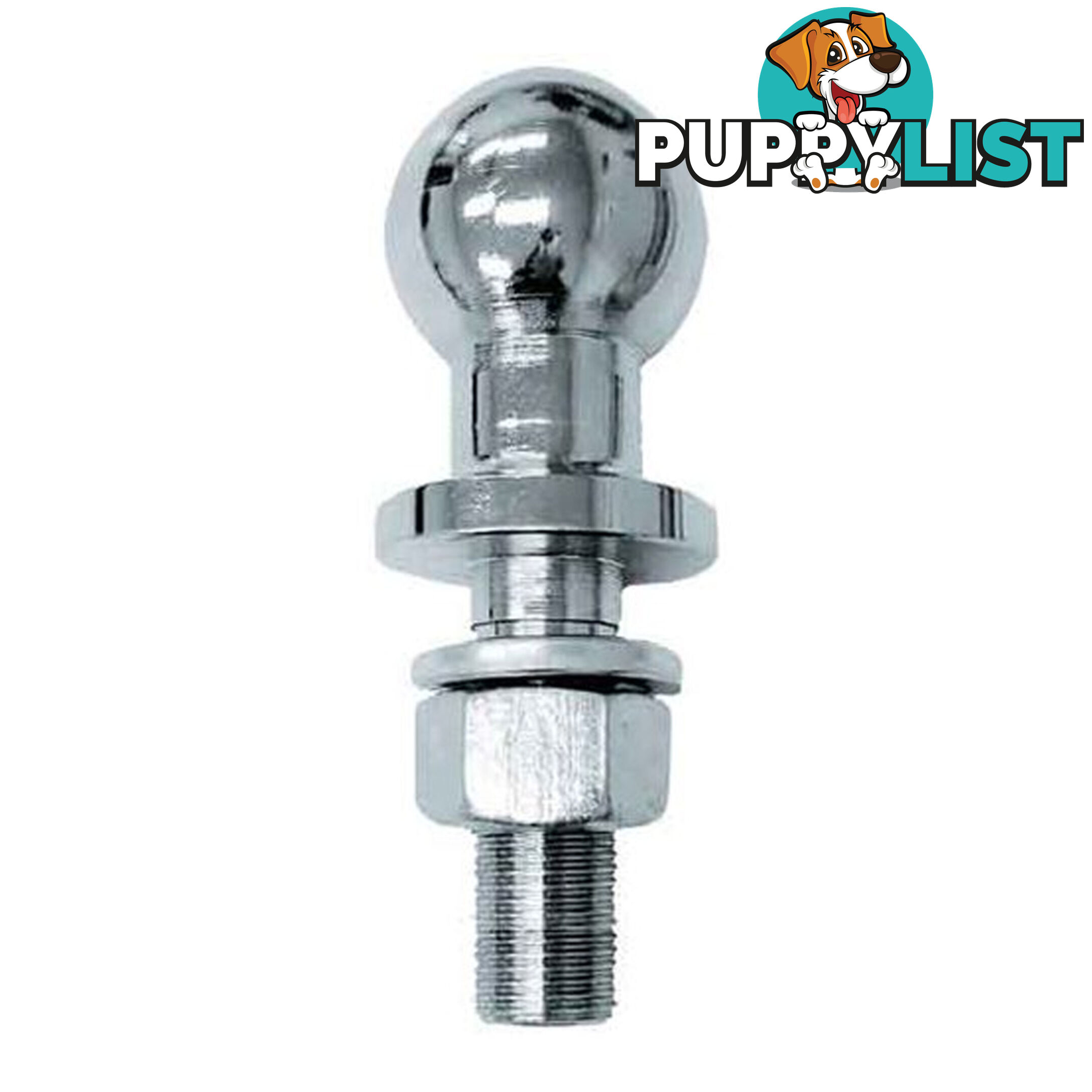 PK Tools Tow Ball Chrome 50mm with 62mm Thread SKU - VM2605