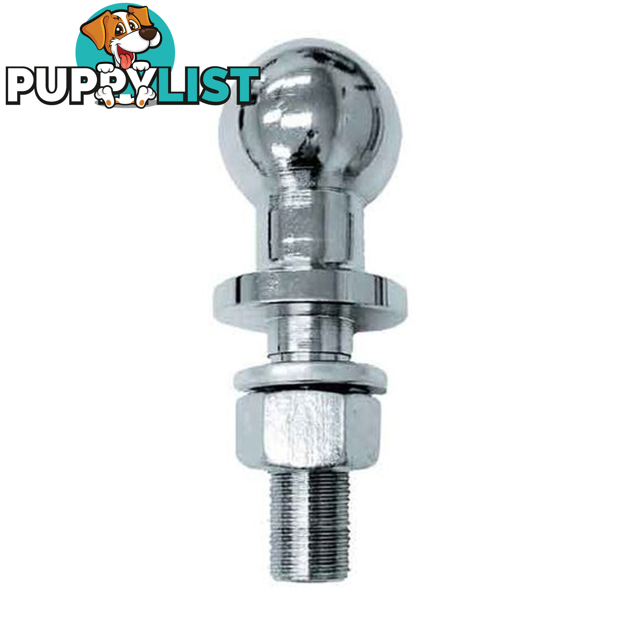 PK Tools Tow Ball Chrome 50mm with 62mm Thread SKU - VM2605