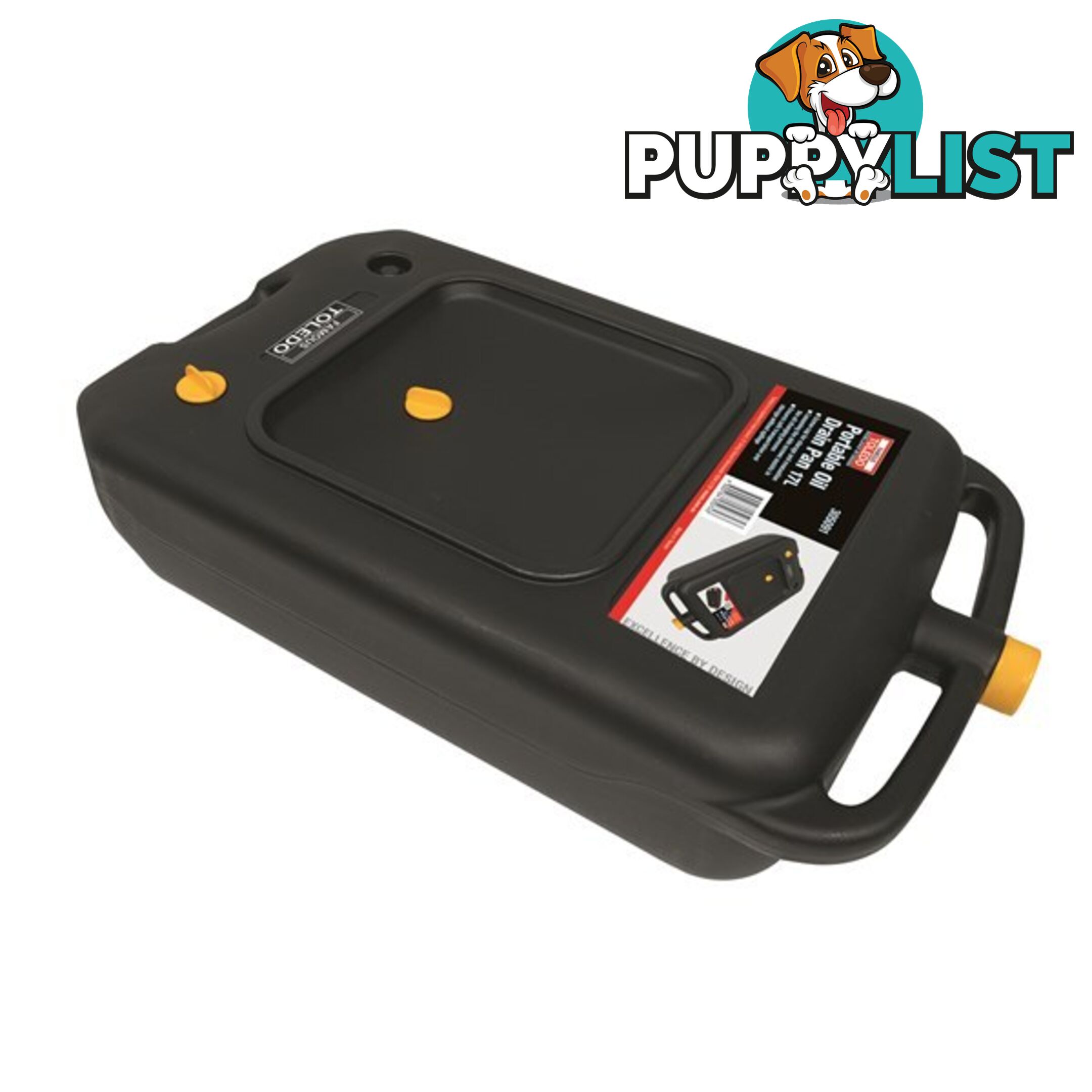 Portable Oil Drain Pan  - 17L SKU - 305091