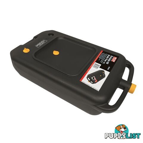 Portable Oil Drain Pan  - 17L SKU - 305091