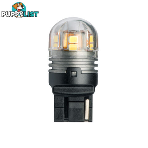 JW Speaker LED W21W Bulb 12/24v T20 Wedge Base White Light Twin Pack SKU - 990124