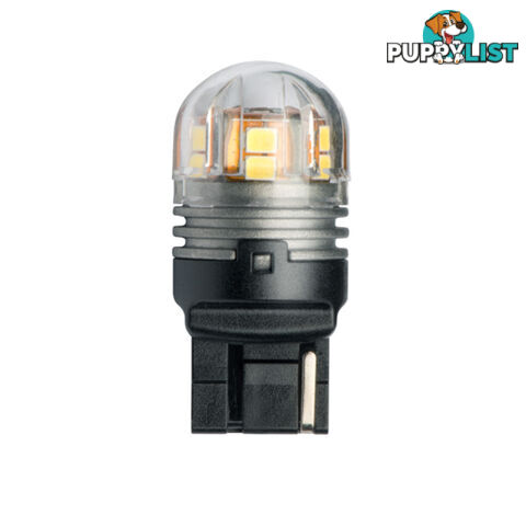 JW Speaker LED W21W Bulb 12/24v T20 Wedge Base White Light Twin Pack SKU - 990124