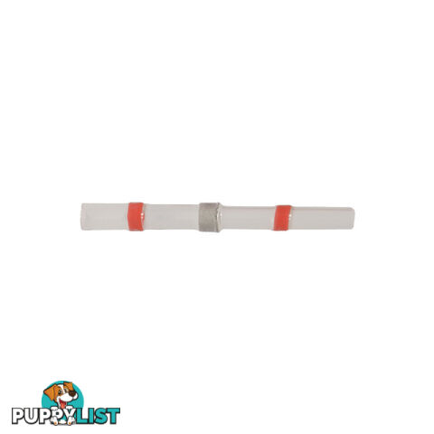 Heat Shrink Solder Splice Red AWG 22  - 18 (0.5  - 1.0mm) 25pc SKU - LV2697