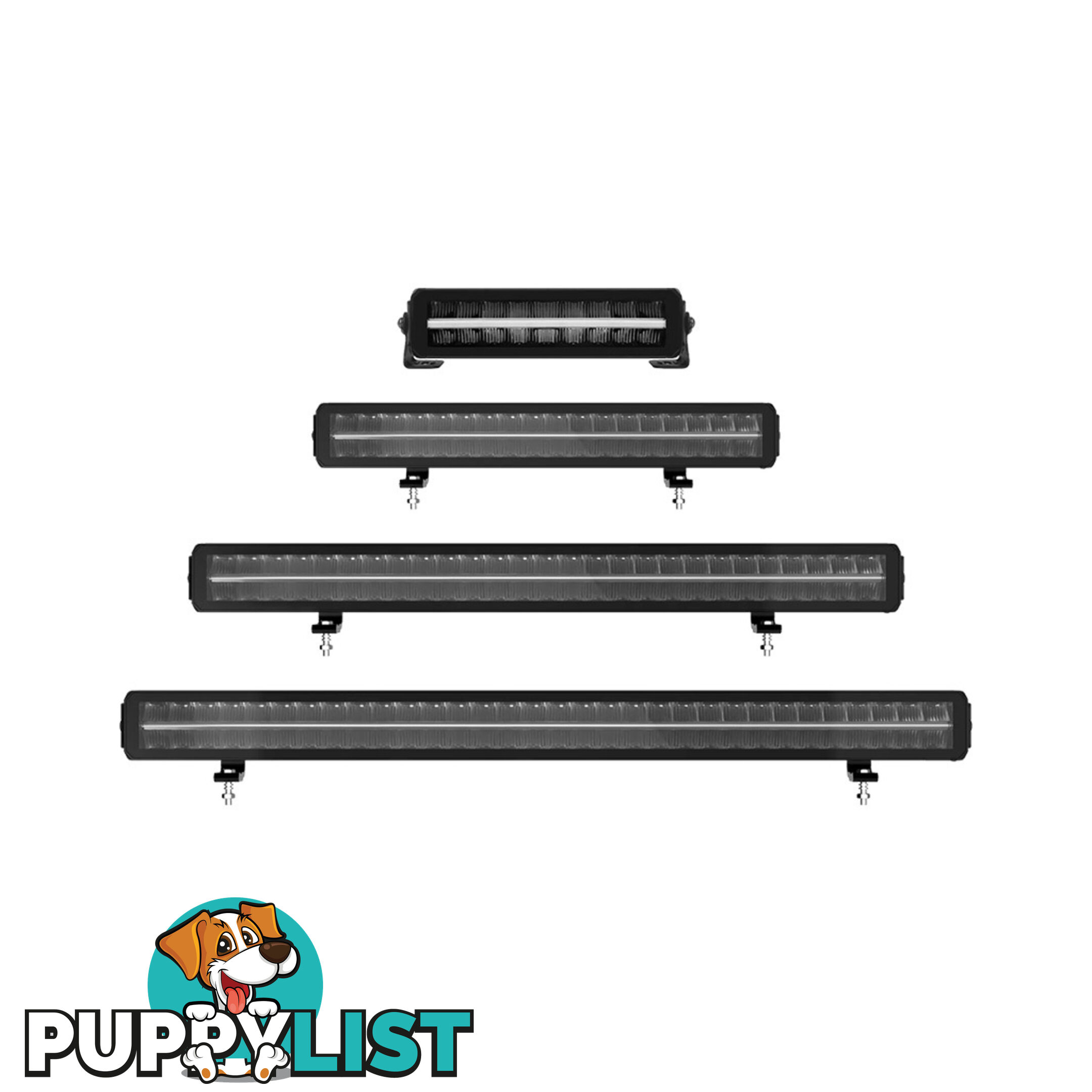 WhiteVision 9-33V Double Row LED Light Bar w/ Park Light   Fog SKU - LLB2212, LLB2222, LLB2232, LLB2242