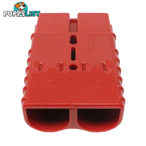 350 amp Anderson Style Plug Single Red with Terminals SKU - BB-350AndersonplugRed