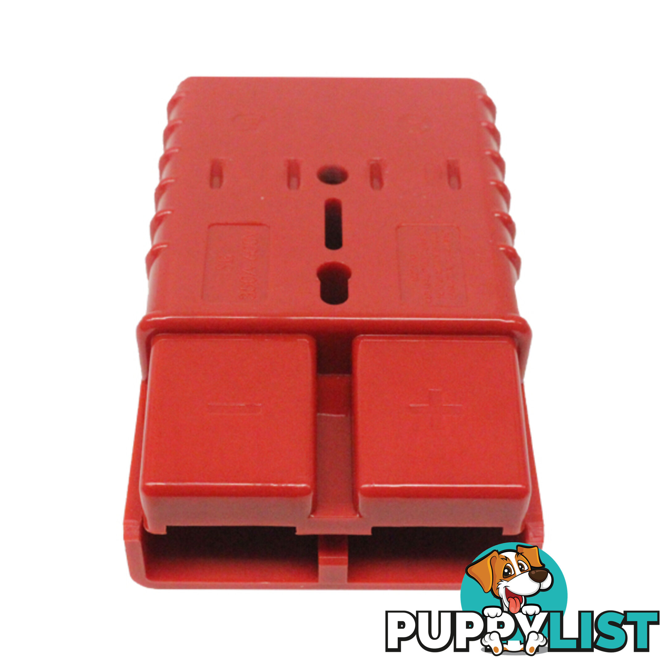 350 amp Anderson Style Plug Single Red with Terminals SKU - BB-350AndersonplugRed