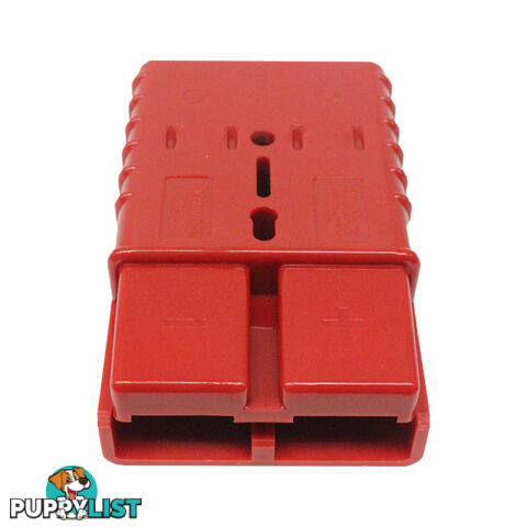 350 amp Anderson Style Plug Single Red with Terminals SKU - BB-350AndersonplugRed