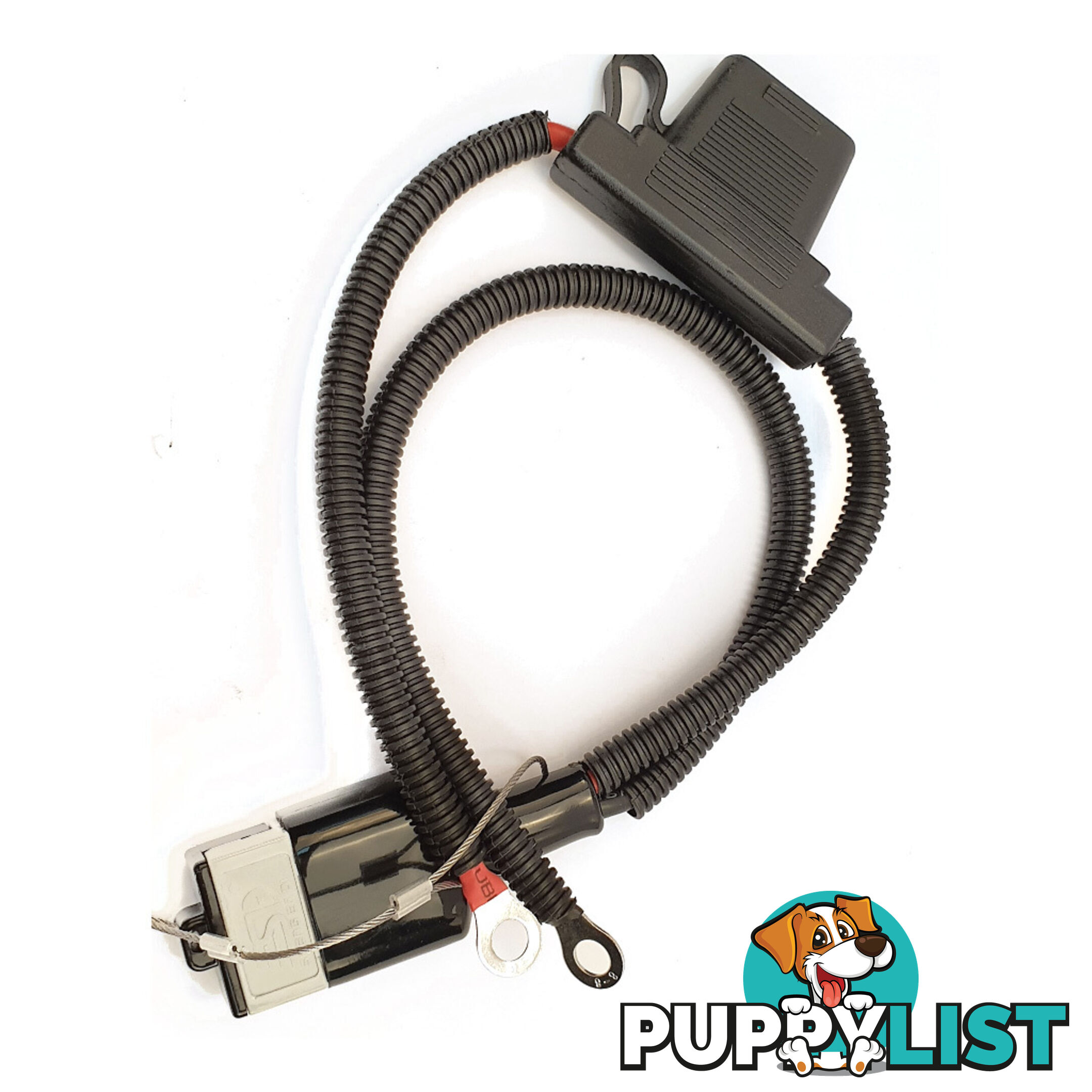 12 volt 50 amp Anderson Plug to Battery Lugs Maxi Fused Adaptor SKU - 10013