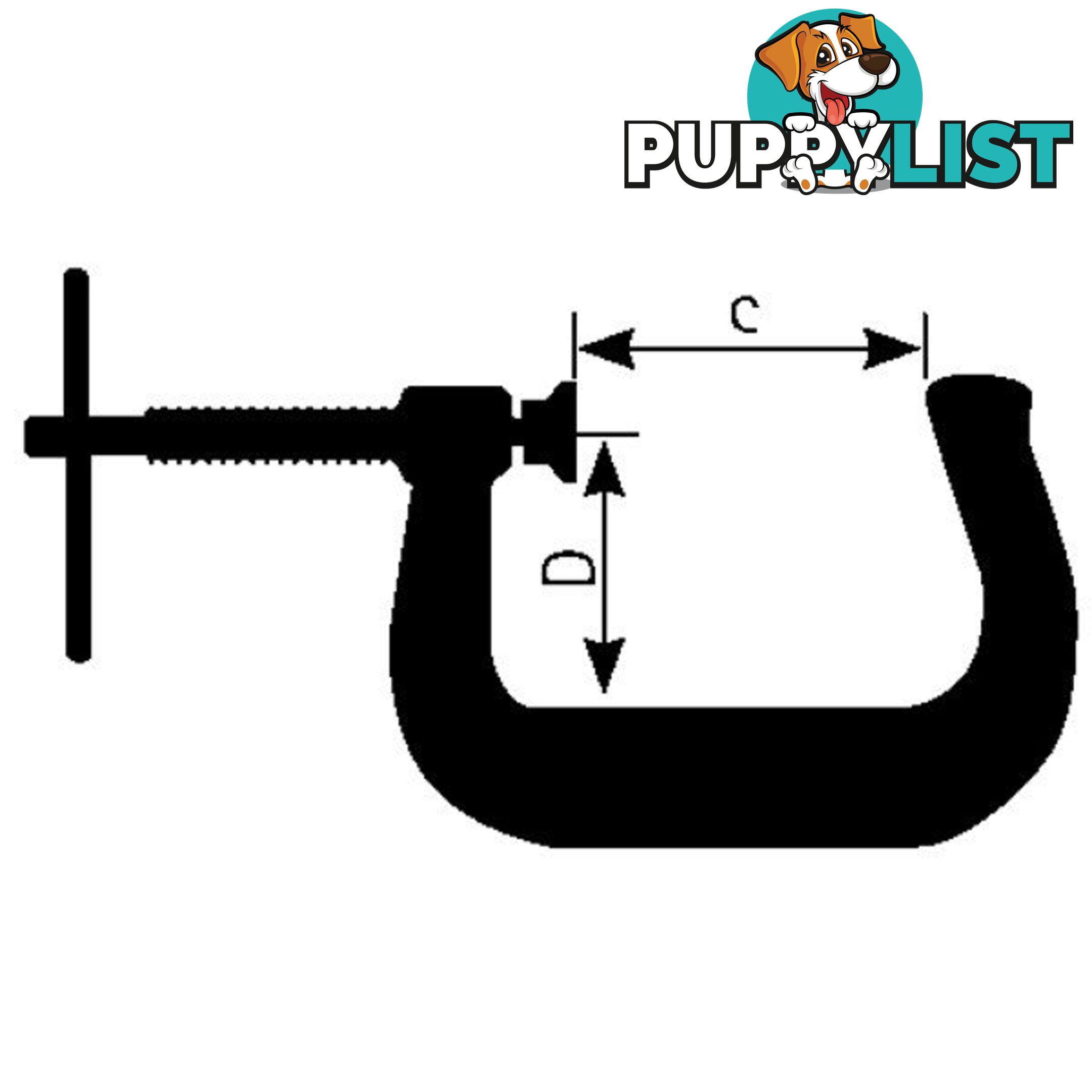 Toledo G-Clamp  - 300mm SKU - 301875