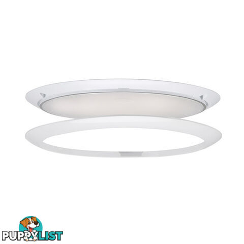 Narva  'Saturn ' L.E.D Interior Lamp 12v 130mm Diameter On/Off Button SKU - 87503