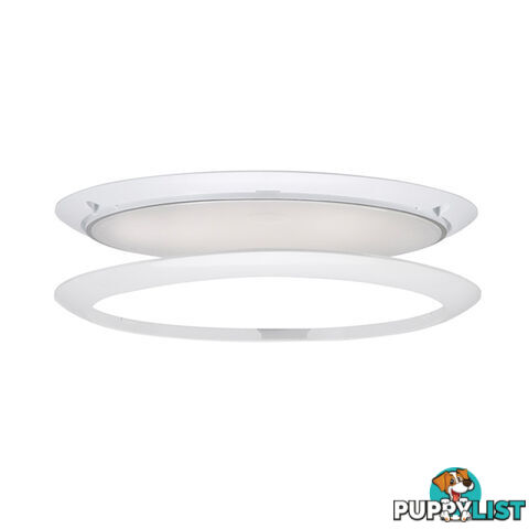 Narva  'Saturn ' L.E.D Interior Lamp 12v 130mm Diameter On/Off Button SKU - 87503