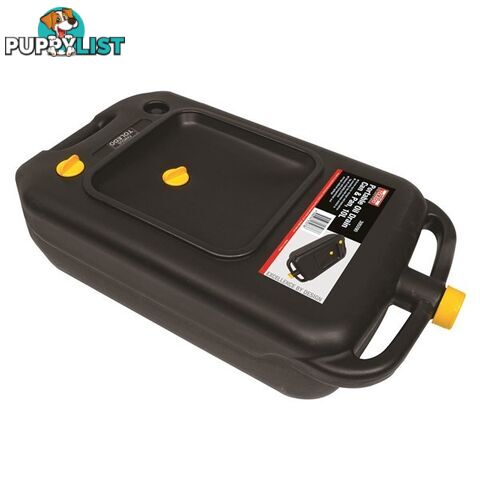 Toledo Portable Oil Drain Pan 10L Size: 580 x 140 x 330mm SKU - 305090