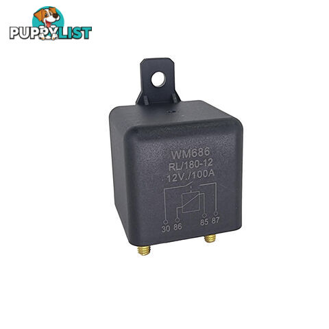 Blue Bar Relay 12 volt 100 amp N/O SKU - BB-65001