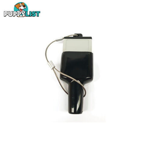 50 amp Anderson Plug Dust Cover Kit Top and Bottom with Wire Cable SKU - BB-DustCoverKitBlack2pc