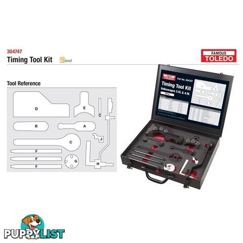 Toledo Timing Tool Kit  - Volkswagen SKU - 304747