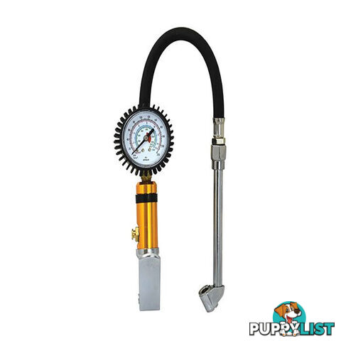 Pro-Tyre Tyre Inflator   Gauge with Dual Angle Chuck 220psi Max SKU - PY20100