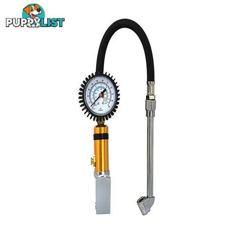 Pro-Tyre Tyre Inflator   Gauge with Dual Angle Chuck 220psi Max SKU - PY20100