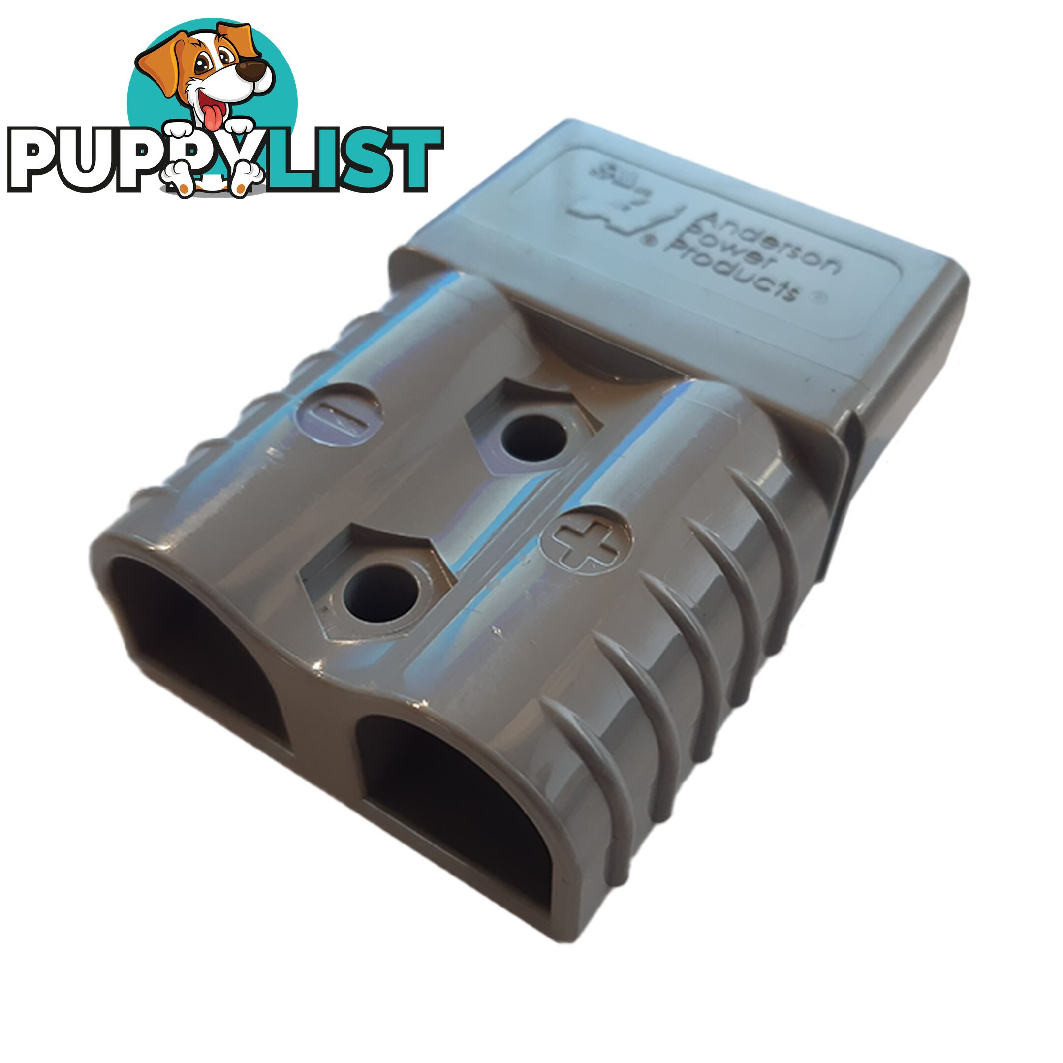 120 Amp Genuine Anderson Plug Grey  - Single SKU - LV2408Single