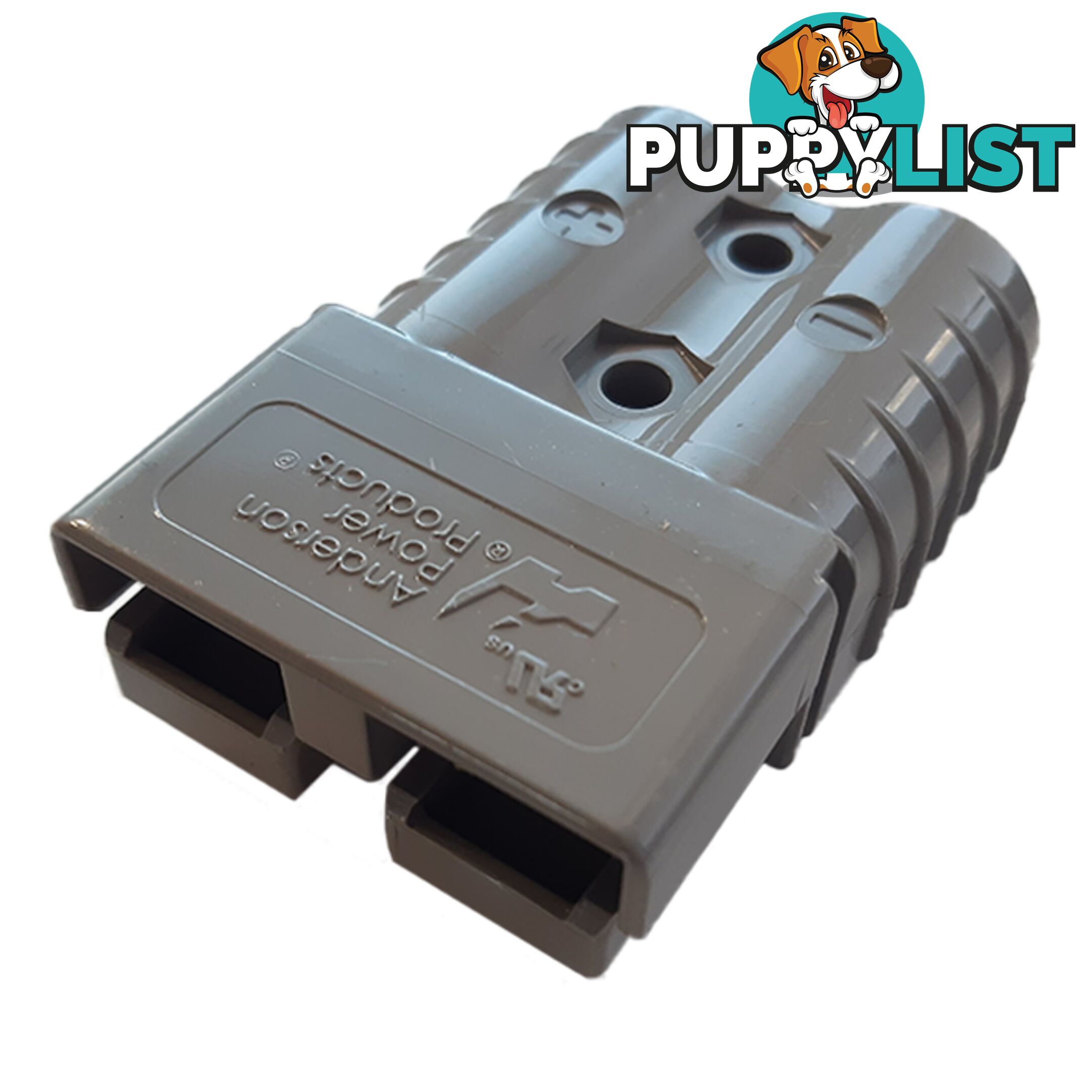 120 Amp Genuine Anderson Plug Grey  - Single SKU - LV2408Single